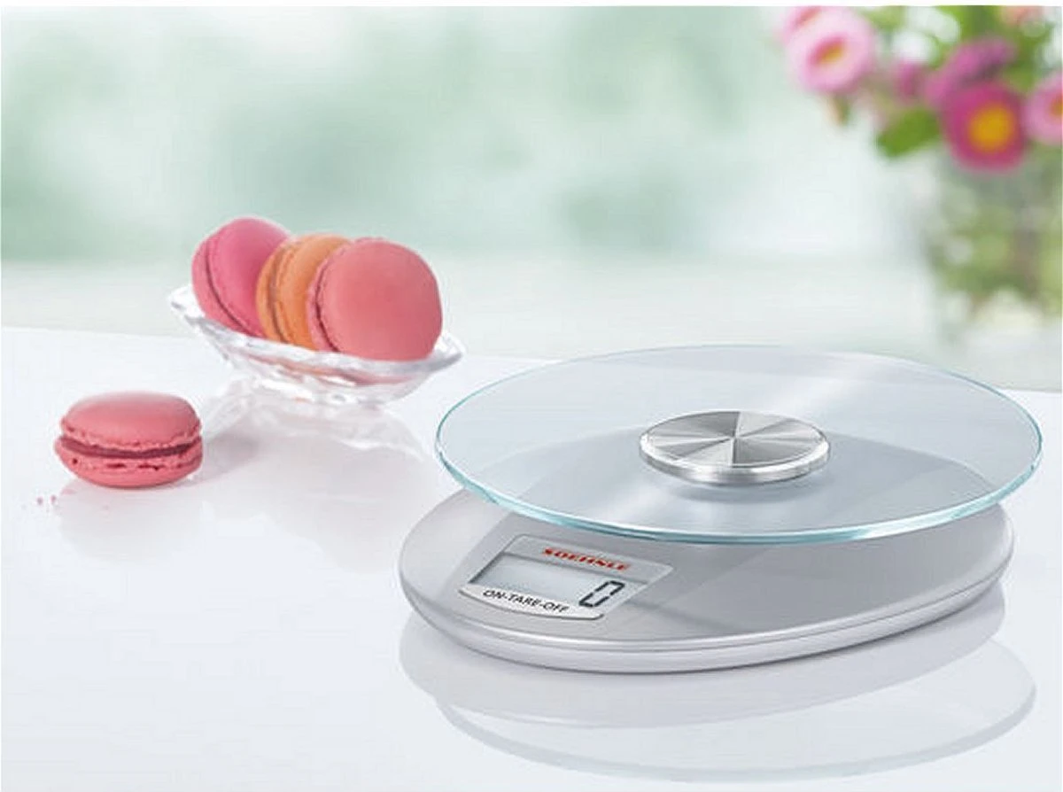 Soehnle Keukenweegschaal Digitaal Roma Zilver 2 Soehnle Keukenweegschaal Digitaal Roma Zilver - Afbeelding 2