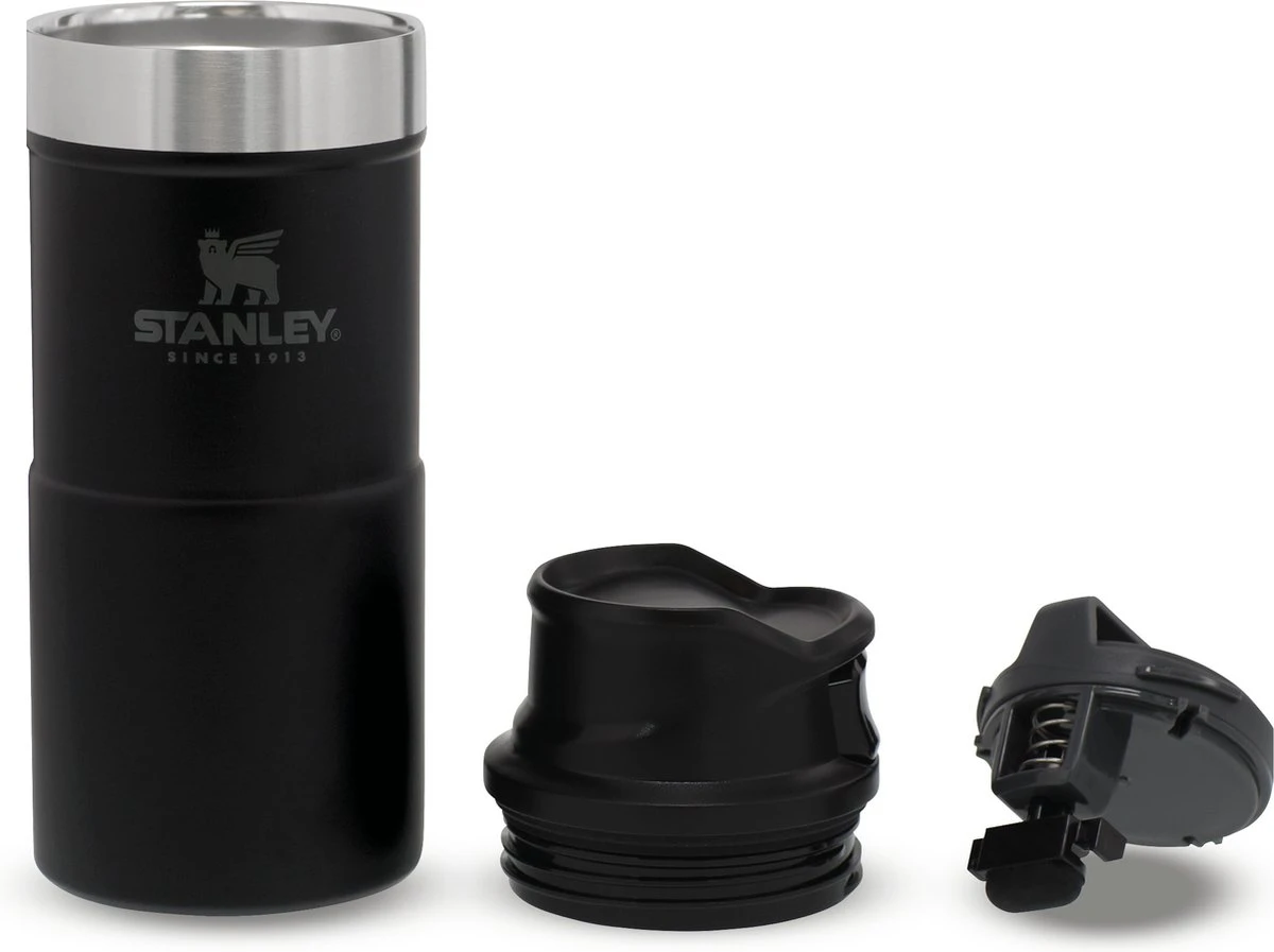 Stanley Trigger-Action Travel Mug 0.47L - Thermosfles - Matt Black 7 Stanley Trigger-Action Travel Mug 0.47L - Thermosfles - Matt Black - Afbeelding 7