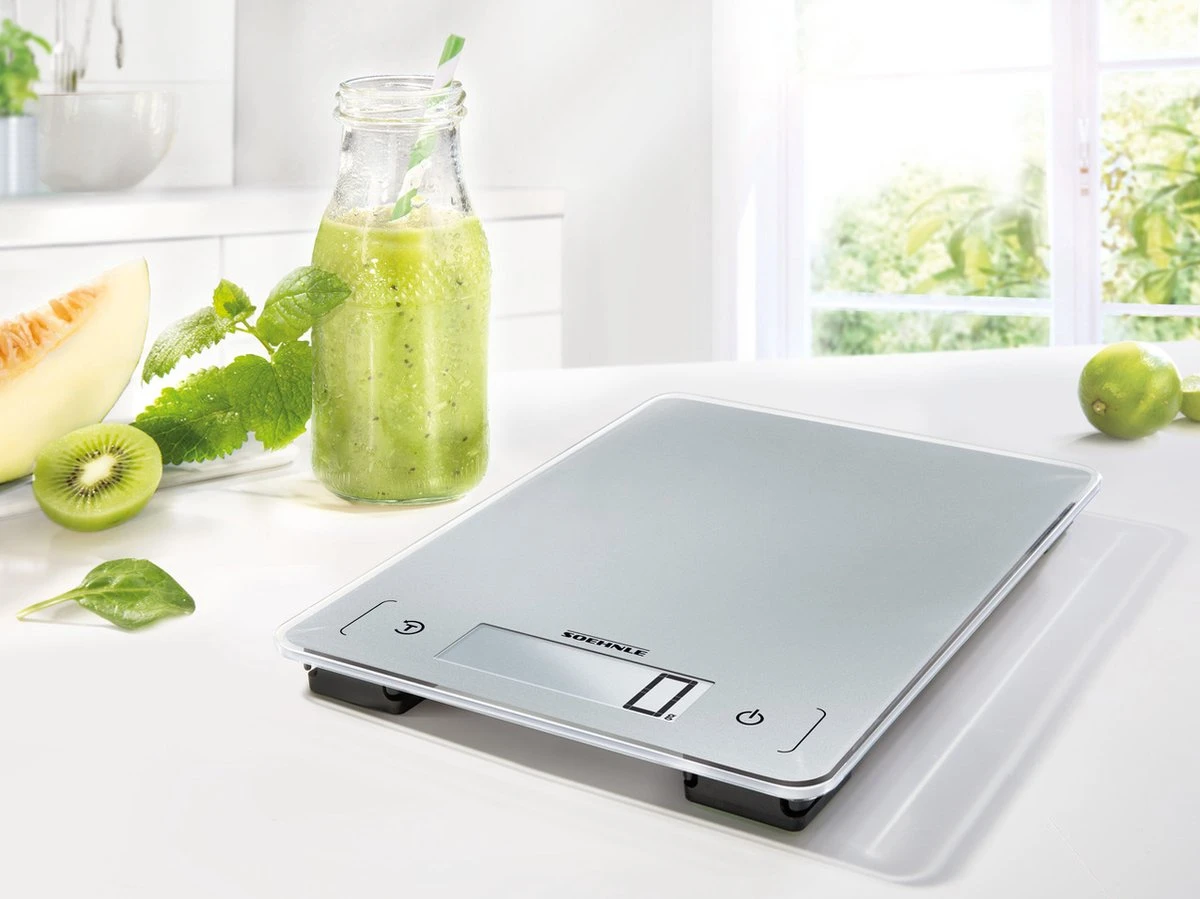 Soehnle Digitale Keukenweegschaal Page Aqua Proof - Zilver - Tot 10 Kg 12 Soehnle Digitale Keukenweegschaal Page Aqua Proof - Zilver - Tot 10 Kg - Afbeelding 12