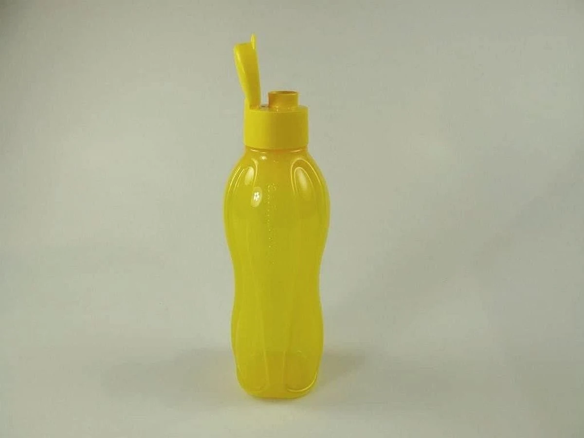 Tupperware Ecofles 750ml Geel 2 Tupperware Ecofles 750ml Geel - Afbeelding 2