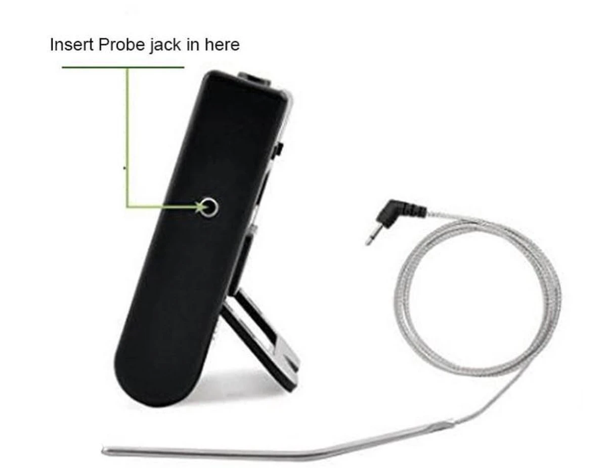 Boticz - 2-in-1 Magnetische Digitale Kern Thermometer Met Keuken Timer Alarm - Magnetische Vloeistof/Vlees Temperatuurmeter Met Meetsonde Draad & Kook Timer - 0-250 Graden Celcius - Inclusief Gratis Batterijen 3 Boticz - 2-in-1 Magnetische Digitale Kern Thermometer Met Keuken Timer Alarm - Magnetische Vloeistof/Vlees Temperatuurmeter Met Meetsonde Draad & Kook Timer - 0-250 Graden Celcius - Inclusief Gratis Batterijen - Afbeelding 3