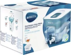 BRITA - Waterfilterkan Flow Cool - Blauw - 8,2L -Drinkwater Apparaat Winkel 1200x935