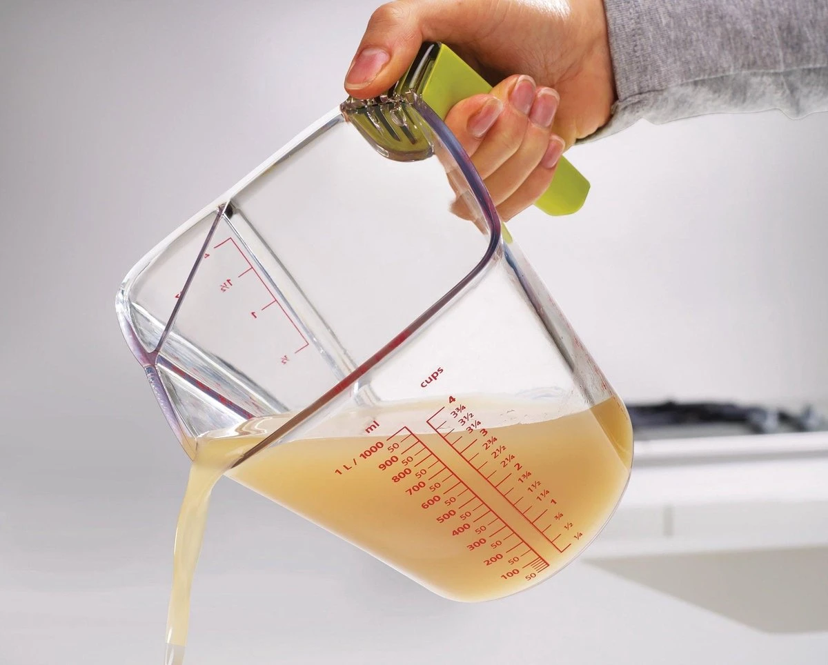 Joseph Joseph Maatbeker - Inhoud 1 L - 2 In 1 - Transparant 2 Joseph Joseph Maatbeker - Inhoud 1 L - 2 In 1 - Transparant - Afbeelding 2