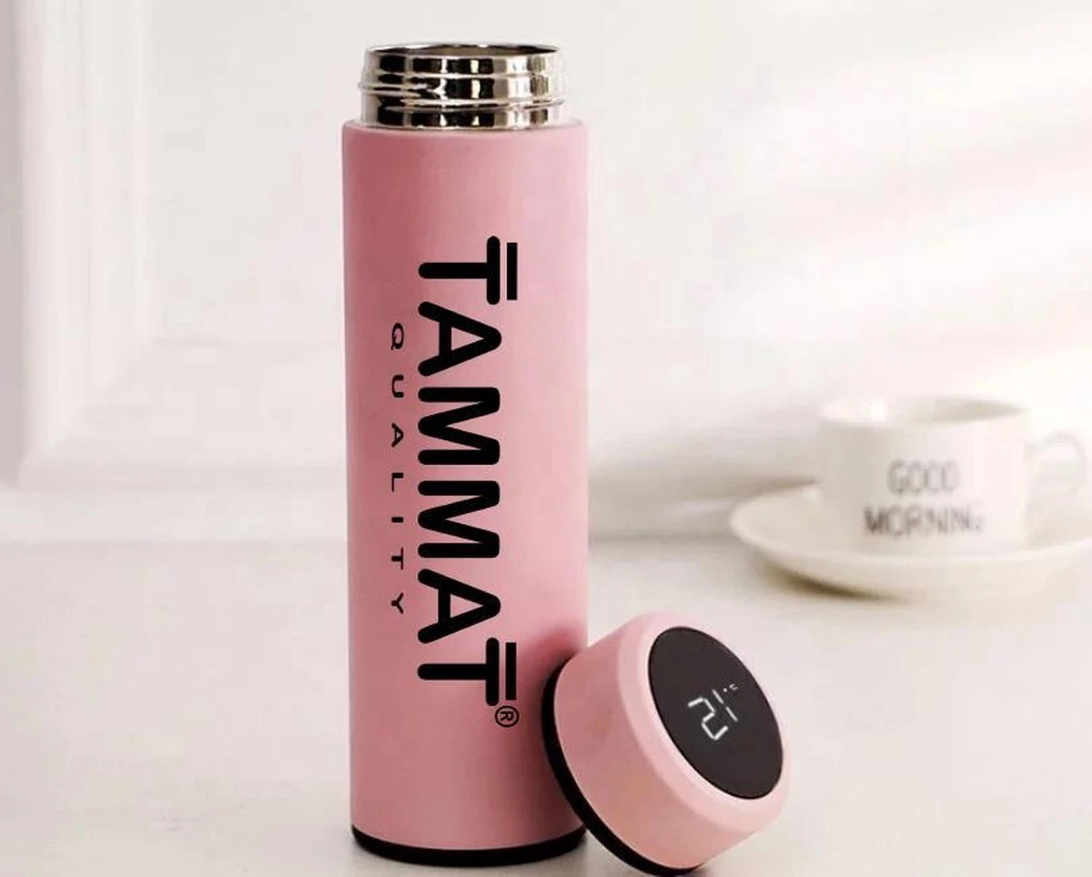 Slimme Thermosfles Met LCD Temperatuur Display - Curver Isolatiefles 0,5 Liter - Dubbelwandige Thermosfles - Thermosbeker - Isoleerfles - Thermoskan - Travel Mug - Bidon Drinkfles - Koffiebeker - Drinkflessen - RVS - Smart Thermos - Metaal 1 Slimme Thermosfles Met LCD Temperatuur Display - Curver Isolatiefles 0,5 Liter - Dubbelwandige Thermosfles - Thermosbeker - Isoleerfles - Thermoskan - Travel Mug - Bidon Drinkfles - Koffiebeker - Drinkflessen - RVS - Smart Thermos - Metaal