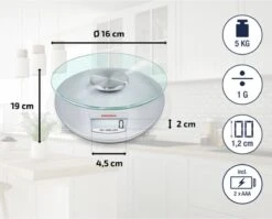 Soehnle Keukenweegschaal Digitaal Roma Zilver 18 Soehnle Keukenweegschaal Digitaal Roma Zilver -Drinkwater Apparaat Winkel 1200x969 1