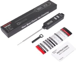 Brauch TP500 - Thermometer - Keukenthermometer - RVS - Voedsel Melk, Vlees, BBQ, Water, Zwart 8 Brauch TP500 - Thermometer - Keukenthermometer - RVS - Voedsel Melk, Vlees, BBQ, Water, Zwart -Drinkwater Apparaat Winkel 1200x979 1