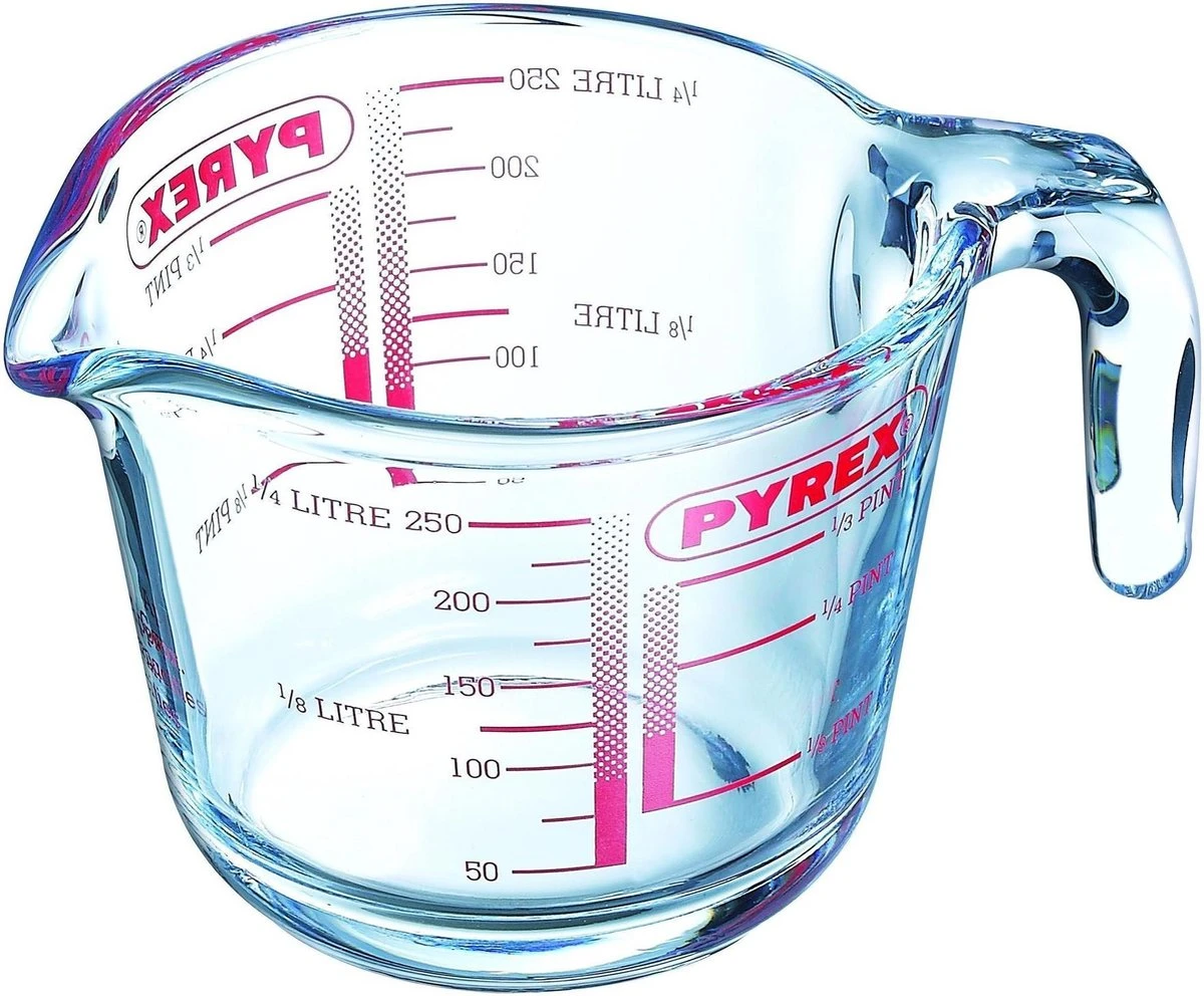 Maatbeker, 0,5 Liter - Pyrex | Classic Prepware 1 Maatbeker, 0,5 Liter - Pyrex | Classic Prepware