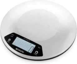 Brabantia Profile Keukenweegschaal - Rond - Met Kookwekker - RVS 17 Brabantia Profile Keukenweegschaal - Rond - Met Kookwekker - RVS -Drinkwater Apparaat Winkel 1200x992 6