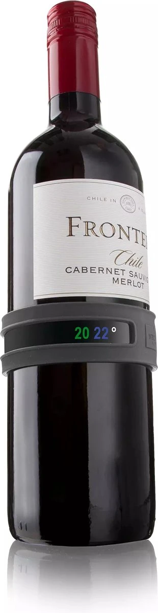 Wijnthermometer - Snap - Grijs - Vacuvin 8 Wijnthermometer - Snap - Grijs - Vacuvin - Afbeelding 8