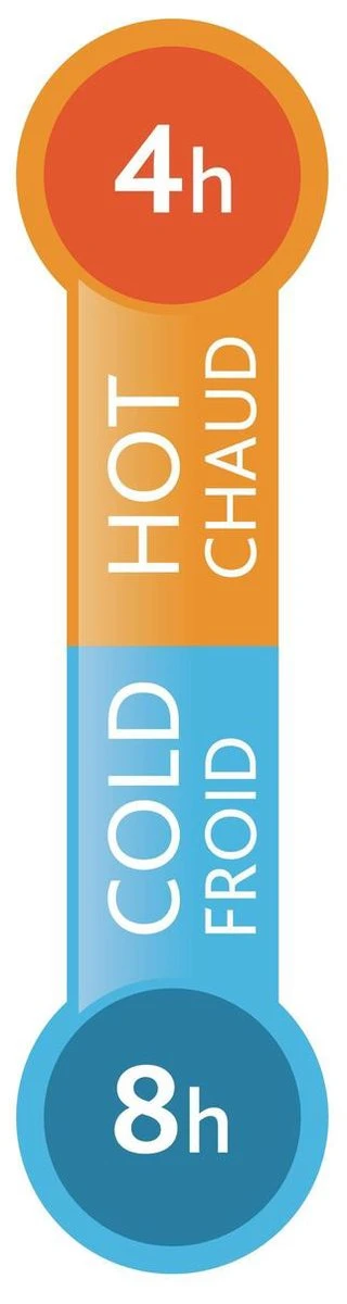 Tefal Travel Mug Thermobeker - 360 Ml - RVS/Donkerblauw 10 Tefal Travel Mug Thermobeker - 360 Ml - RVS/Donkerblauw - Afbeelding 10