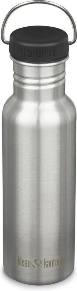 Klean Kanteen - Classic Drinkfles Brushed Stainless 800ml - Ringcap - NIEUW