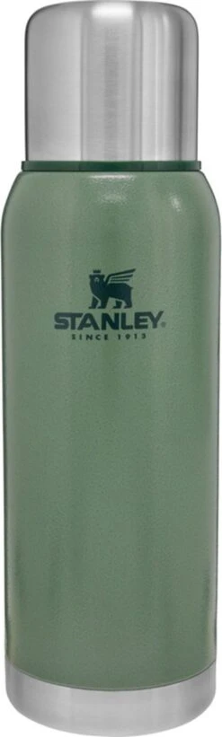 Stanley The Stainless Steel Vacuum Bottle 1,0L - Thermosfles - Hammertone Green -Drinkwater Apparaat Winkel 361x1200 1