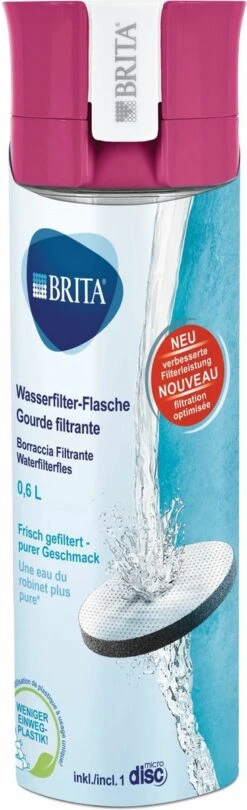 BRITA - Waterfilterfles VITAL - 0,6L - Roze - Inclusief 1 MicroDisc Waterfilter -Drinkwater Apparaat Winkel 366x1200 3