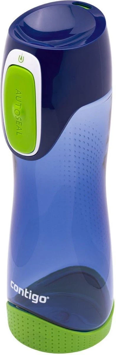 Contigo Swish Drinkfles - Cobalt Blue Green - 500ml 3 Contigo Swish Drinkfles - Cobalt Blue Green - 500ml - Afbeelding 3