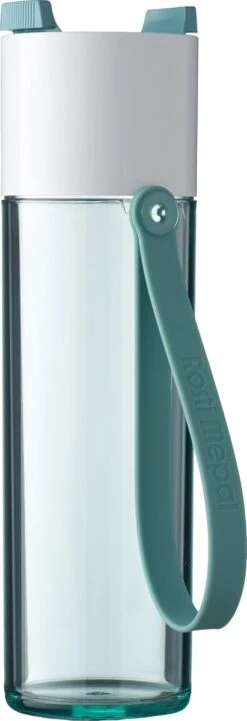 Mepal – Drinkfles JustWater – 500 Ml – Nordic Green – Waterfles – Drinkt Als Een Glas – Lekvrij -Drinkwater Apparaat Winkel 411x1200