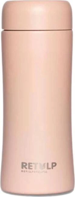 Retulp - Tumbler Thermosbeker – Champagne Pink – 300 Ml - Thermosfles - Roze -Drinkwater Apparaat Winkel 456x1200