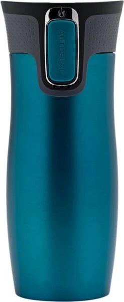 Contigo Westloop Thermosbeker – Autoseal - 470ml - Monaco Blauw -Drinkwater Apparaat Winkel 492x1200
