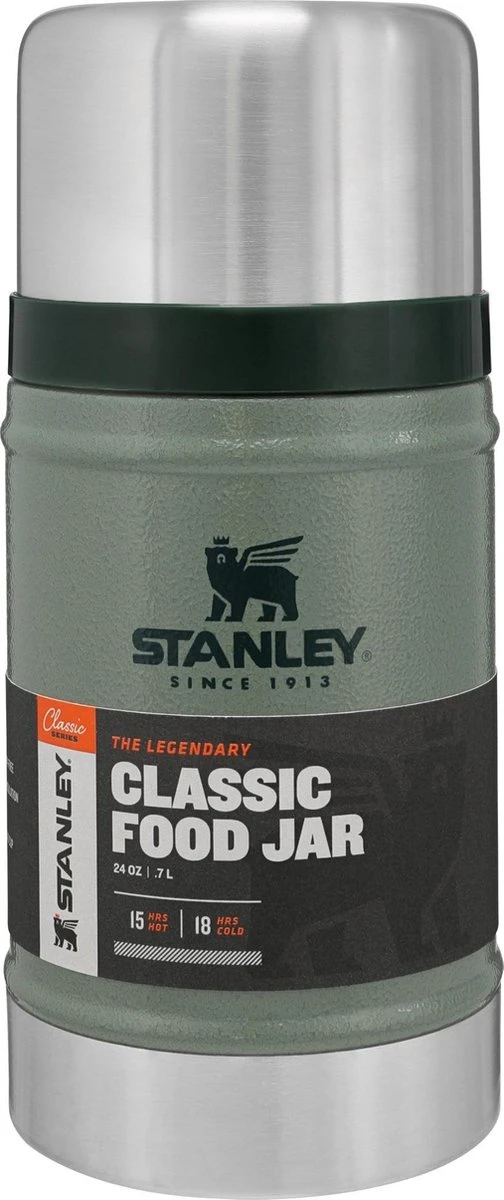 Stanley The Legendary Classic Food Jar 0,7L - Thermosfles - Hammertone Green 4 Stanley The Legendary Classic Food Jar 0,7L - Thermosfles - Hammertone Green - Afbeelding 4