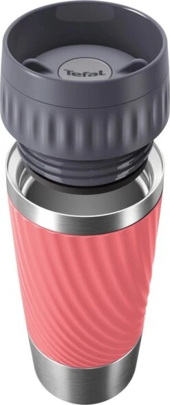 Tefal Travel Mug Easy Twist Thermobeker - Koraalrood - 0,36 Liter -Drinkwater Apparaat Winkel 504x1200 2