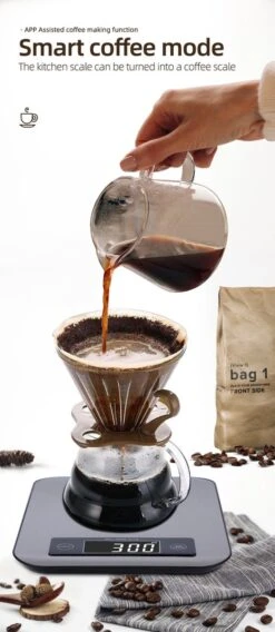 Smart Nutrition Scale - Keukenweegschaal - Digitaal & Bluetooth - APP Voor Android En IOS - Maximum Capaciteit 5 KG 21 Smart Nutrition Scale - Keukenweegschaal - Digitaal & Bluetooth - APP Voor Android En IOS - Maximum Capaciteit 5 KG -Drinkwater Apparaat Winkel 522x1200 2