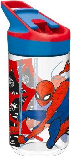 Marvel Spiderman Tritan Drinkfles / Waterfles - 480 Ml - 18 Cm Hoog