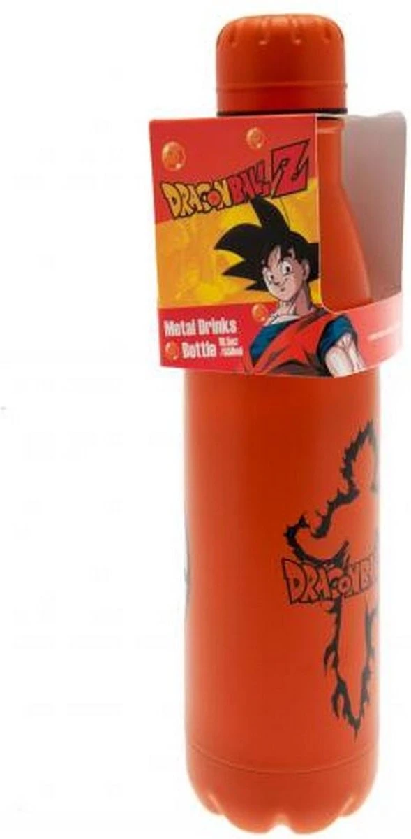 Dragon Ball Z Goku Kanji Metalen Drink Fles 2 Dragon Ball Z Goku Kanji Metalen Drink Fles - Afbeelding 2