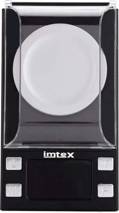 Imtex Precisieweegschaal 50 G / 0,001 Gram - Milligram-Weegschaal - Zakweegschaal - Laboratoriumweegschaal Met LCD-Display - Brievenweegschaal - Professionele Digitale Weegschaal - Goudweegschaal - Zwart -Drinkwater Apparaat Winkel 675x1200 1