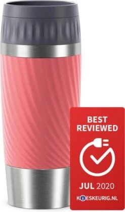 Tefal Travel Mug Easy Twist Thermobeker - Koraalrood - 0,36 Liter -Drinkwater Apparaat Winkel 708x1200 1