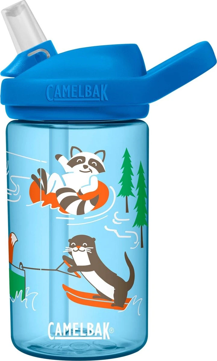 CamelBak Eddy+ Kids - Drinkfles - 400 Ml - Bauw (Lakeside Fun) 1 CamelBak Eddy+ Kids - Drinkfles - 400 Ml - Bauw (Lakeside Fun)