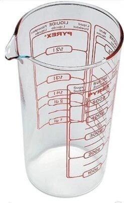 Litermaat, 0,5 Liter - Pyrex | Classic Prepware 9 Litermaat, 0,5 Liter - Pyrex | Classic Prepware -Drinkwater Apparaat Winkel 733x1200