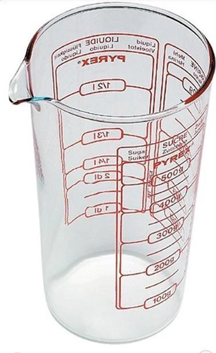 Litermaat, 0,5 Liter - Pyrex | Classic Prepware 3 Litermaat, 0,5 Liter - Pyrex | Classic Prepware - Afbeelding 3