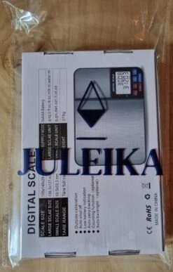 Juleika Keukenweegschaal Digitaal 2022 Ultra Nauwkeurig Precisie Weegschaal 2 Platforms - 0,01 G Tot 5 Kg - Inclusief Batterijen - Juwelen Koffiebonen -Drinkwater Apparaat Winkel 765x1200