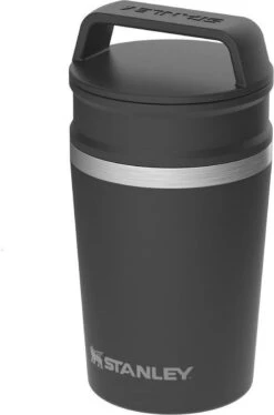Stanley The Shortstack Travel Thermosbeker - 230 Ml - RVS/Mat Zwart -Drinkwater Apparaat Winkel 793x1200 1