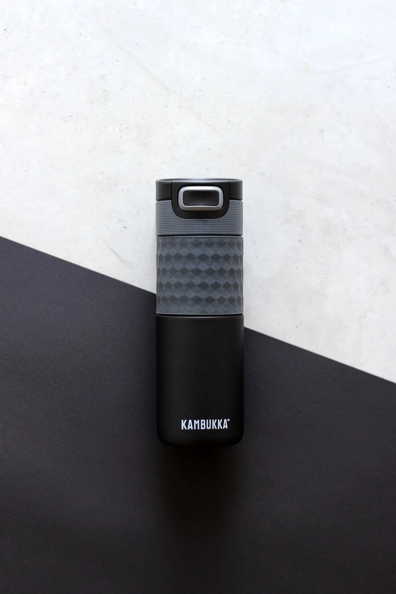 Kambukka Etna Grip Thermosbeker 500 Ml - Makkelijk Reinigen - Lekvrije Koffiebeker - Zwart 7 Kambukka Etna Grip Thermosbeker 500 Ml - Makkelijk Reinigen - Lekvrije Koffiebeker - Zwart - Afbeelding 7