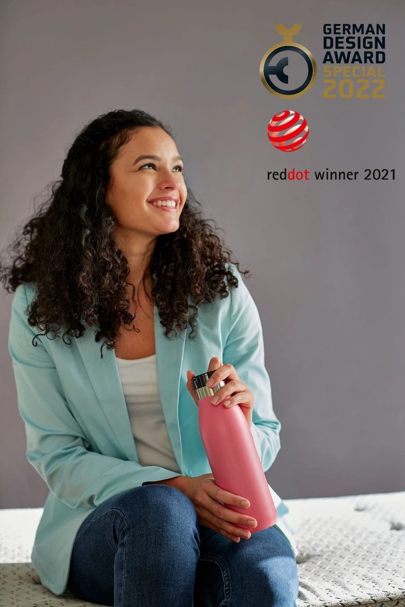 Tefal Bludrop Basic Thermosfles - Koraal 6 Tefal Bludrop Basic Thermosfles - Koraal - Afbeelding 6