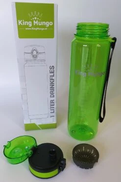 1 Liter Drinkfles - Vaatwasserbestendig - Sport Bidon Drinkbus King Mungo 1000ml Groen 15 1 Liter Drinkfles - Vaatwasserbestendig - Sport Bidon Drinkbus King Mungo 1000ml Groen -Drinkwater Apparaat Winkel 800x1200 39