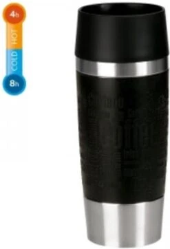 Emsa Thermosbeker Travel Mug Zwart 360 Ml 26 Emsa Thermosbeker Travel Mug Zwart 360 Ml -Drinkwater Apparaat Winkel 818x1200