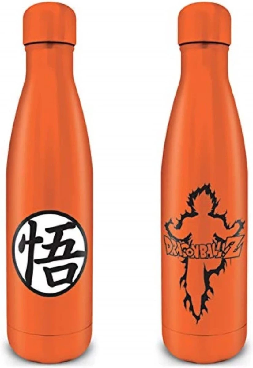 Dragon Ball Z Goku Kanji Metalen Drink Fles 5 Dragon Ball Z Goku Kanji Metalen Drink Fles - Afbeelding 5
