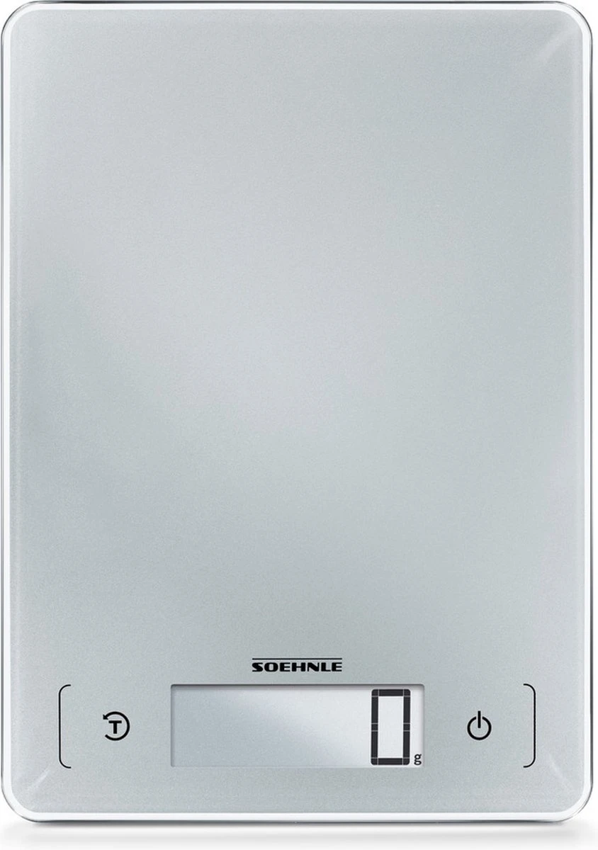 Soehnle Digitale Keukenweegschaal Page Aqua Proof - Zilver - Tot 10 Kg 8 Soehnle Digitale Keukenweegschaal Page Aqua Proof - Zilver - Tot 10 Kg - Afbeelding 8