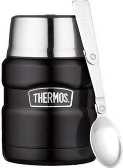 Thermos King Voedseldrager - 47 Cl - Mat Zwart -Drinkwater Apparaat Winkel 881x1200 2