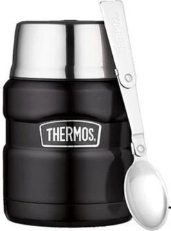 Thermos King Voedseldrager - 47 Cl - Mat Zwart -Drinkwater Apparaat Winkel 890x1200 2