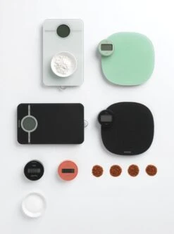 Brabantia Tasty+ Keukenweegschaal Digitaal - Op Batterijen - Dark Grey -Drinkwater Apparaat Winkel 891x1200