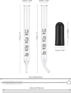 20 Delig - Glazen Pipet Set - 1ml - Druppelaar - Inclusief RVS Schoonmaak Borstels En Glazen Roerstaaf - Met Rubberen Dop - Voor Het Overbrengen Van Vloeistoffen - Demontabel - Wasbaar - Herbruikbaar 13 20 Delig - Glazen Pipet Set - 1ml - Druppelaar - Inclusief RVS Schoonmaak Borstels En Glazen Roerstaaf - Met Rubberen Dop - Voor Het Overbrengen Van Vloeistoffen - Demontabel - Wasbaar - Herbruikbaar -Drinkwater Apparaat Winkel 913x1200 3