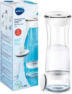 BRITA - Fill&Serve Waterfilterkaraf - 1,3L - Wit Grafiet - Inclusief 1 MicroDisc Waterfilter 30 BRITA - Fill&Serve Waterfilterkaraf - 1,3L - Wit Grafiet - Inclusief 1 MicroDisc Waterfilter -Drinkwater Apparaat Winkel 918x1200