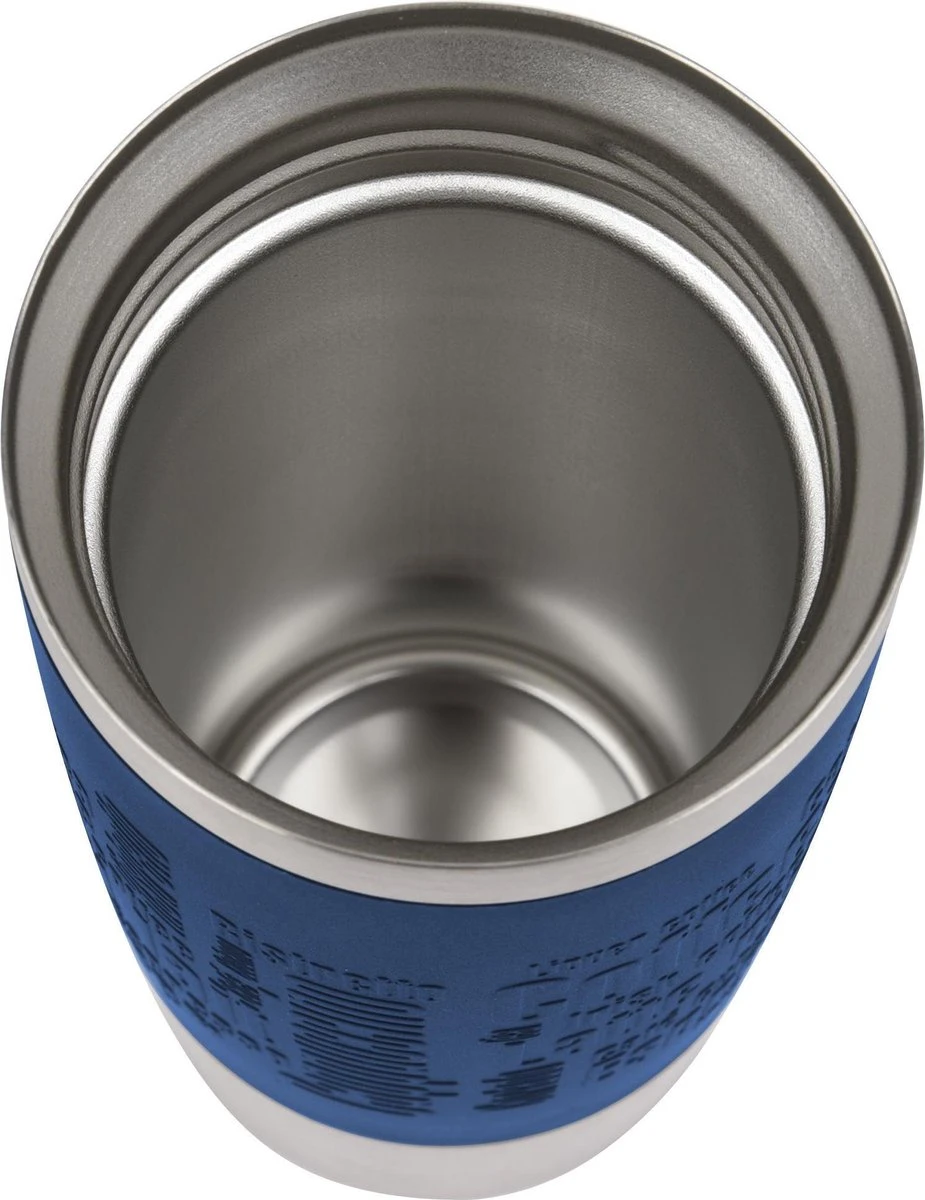 Tefal Travel Mug Thermobeker - 360 Ml - RVS/Donkerblauw 5 Tefal Travel Mug Thermobeker - 360 Ml - RVS/Donkerblauw - Afbeelding 5