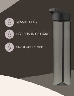 Drinkfles Met Rietje - Waterfles Met Rietje - Milieubewust - Bpa-vrij - 600 Ml - Zwart - Lekvrij 9 Drinkfles Met Rietje - Waterfles Met Rietje - Milieubewust - Bpa-vrij - 600 Ml - Zwart - Lekvrij -Drinkwater Apparaat Winkel 927x1200 6