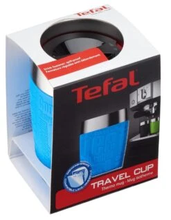 Tefal TRAVEL CUP K30833 Isoleerbeker - Inhoud 0.2L RVS / Blauw -Drinkwater Apparaat Winkel 934x1200 1