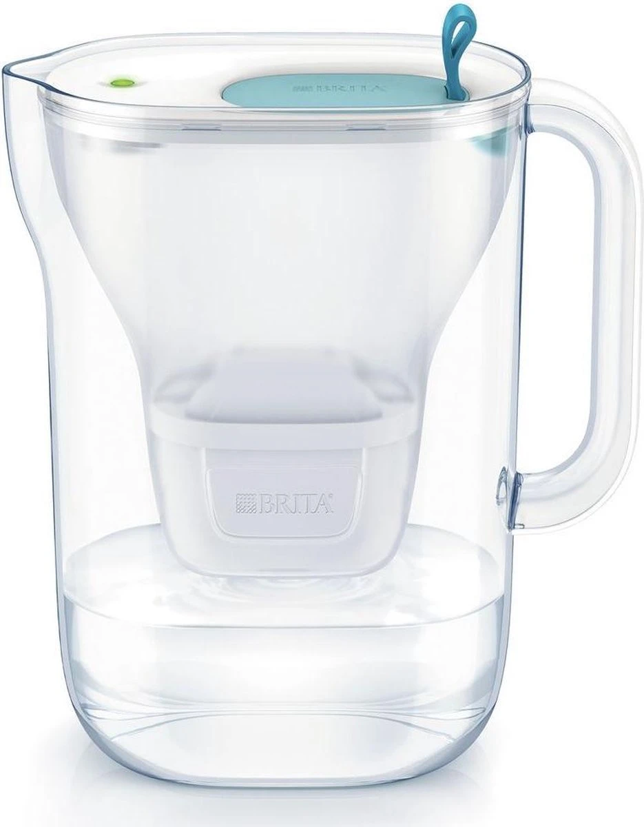 BRITA - Waterfilterkan Style Cool - Blauw - 2,4L + 3 MAXTRA+ Waterfilterpatronen 11 BRITA - Waterfilterkan Style Cool - Blauw - 2,4L + 3 MAXTRA+ Waterfilterpatronen - Afbeelding 11