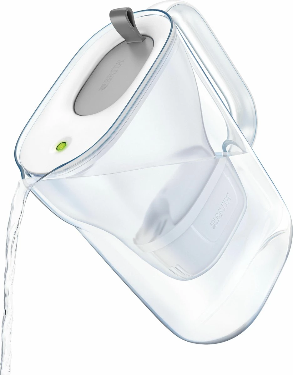 BRITA - Waterfilterkan Style Cool - Grijs - 2,4L 1 BRITA - Waterfilterkan Style Cool - Grijs - 2,4L