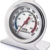 Oventhermometer - BBQ - Thermometer Oven - Temperatuurmeter RVS- BrandNewCake
